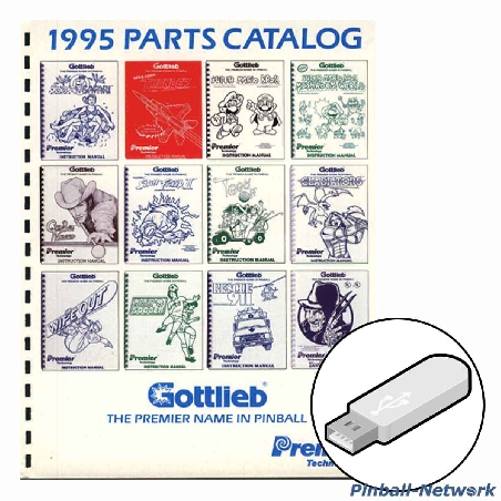 Gottlieb Parts Catalog 1995