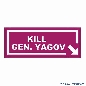 F-14 Tomcat Kill Gen. Yagov Decal