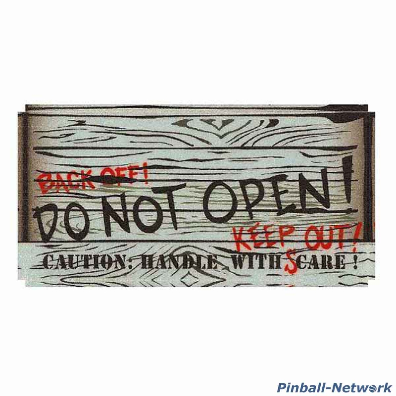 Scared Stiff Crate Door Decal