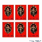 Black Knight 2000 Drop Target Decals