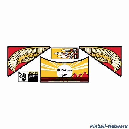 Indiana Jones Williams Apron Decals