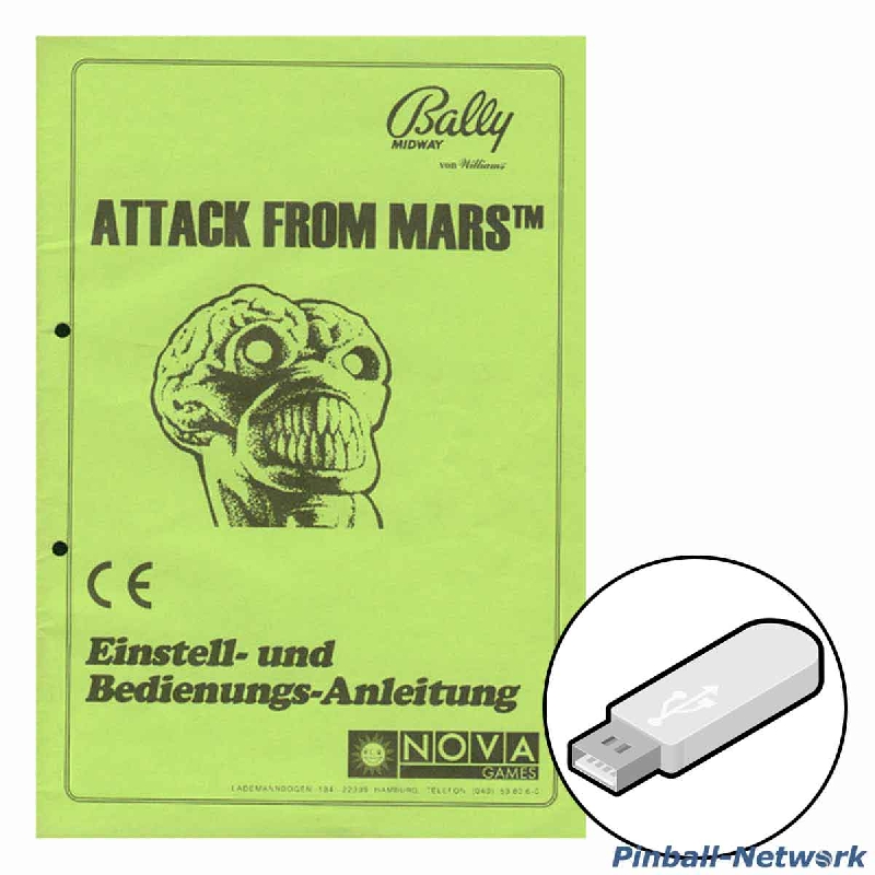 Attack From Mars Einstell- und Bedienungs-Anleitung