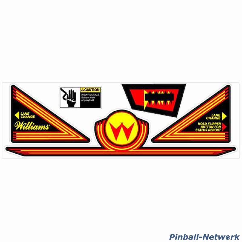 Williams Apron Decals, Design 1