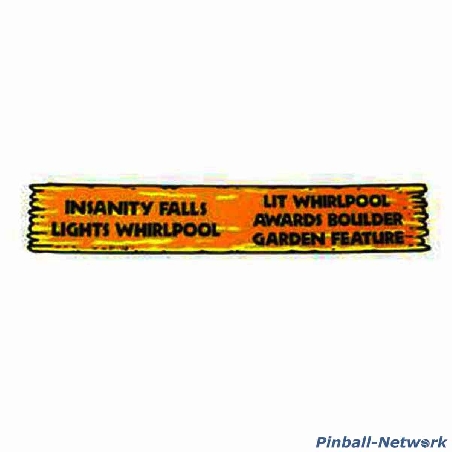 White Water Insanity Falls Decal