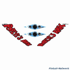Popeye Saves The Earth Apron Decals