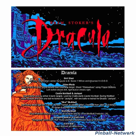Bram Stoker's Dracula Custom Cards, Design 1