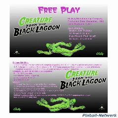 Creature From The Black Lagoon Custom Cards
