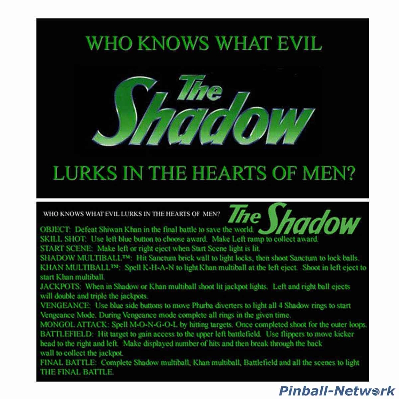 The Shadow Custom Cards