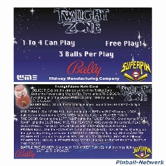 Twilight Zone Custom Cards