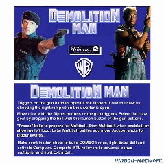 Demolition Man Custom Cards, Design 2