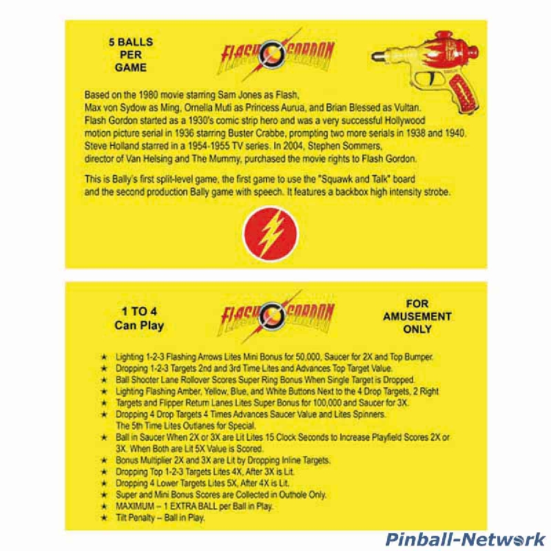 Flash Gordon Custom Cards