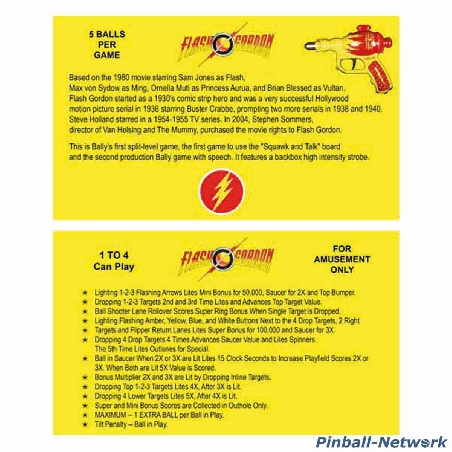 Flash Gordon Custom Cards