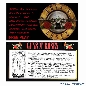 Guns N´ Roses Data East Custom Cards, Design 1