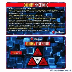 Johnny Mnemonic Custom Cards