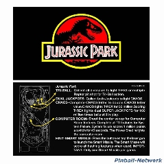 Jurassic Park Data East Custom Cards