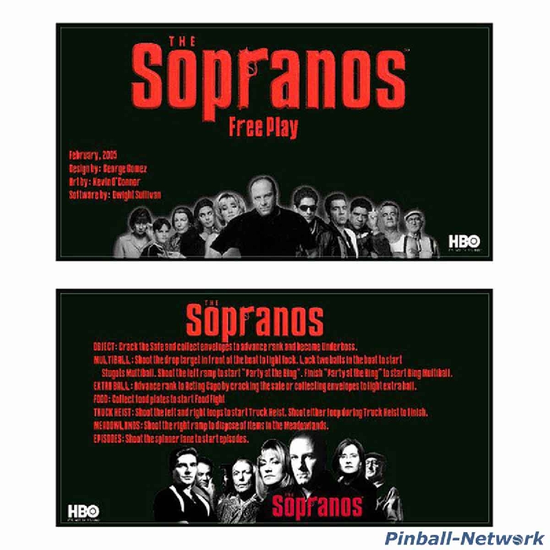 The Sopranos Custom Cards