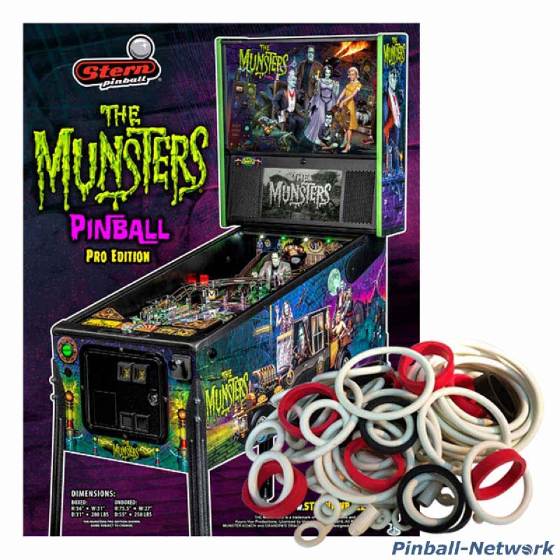 The Munsters Pro Gummisortiment