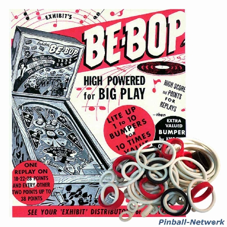 Be-Bop Exhibit Gummisortiment