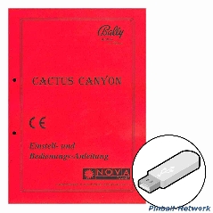 Cactus Canyon Einstell- und Bedienungs-Anleitung