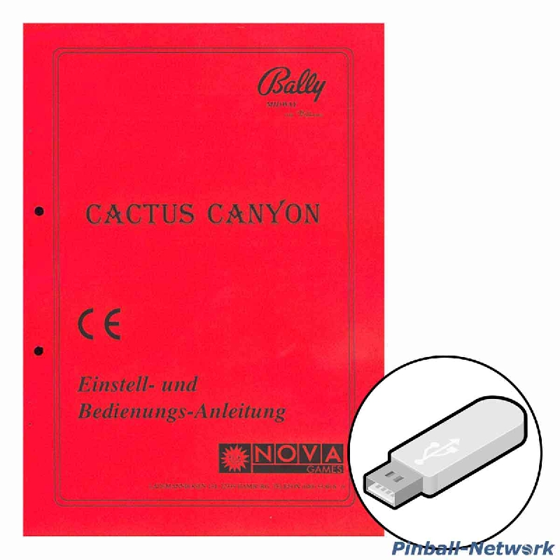 Cactus Canyon Einstell- und Bedienungs-Anleitung