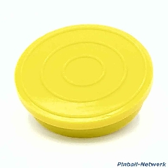 Untersetzer für Flipperfuß gelb