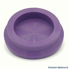 Untersetzer für Flipperfuß violett