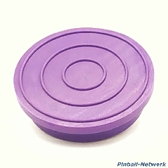 Untersetzer für Flipperfuß violett