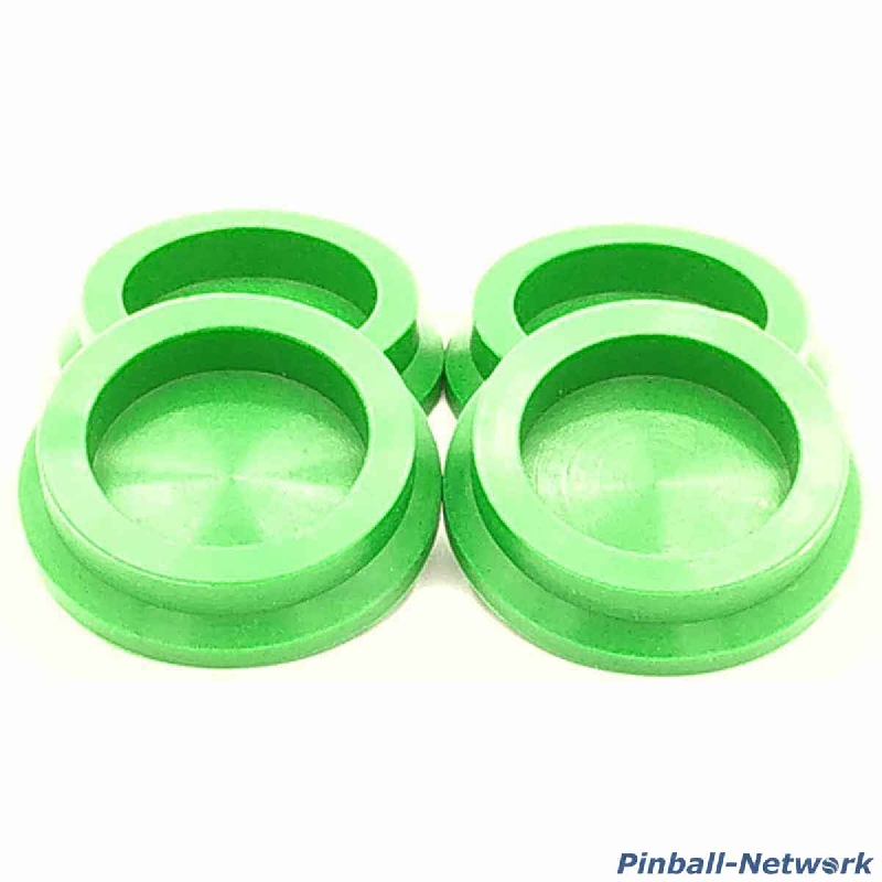 Untersetzer für Flipperfuß grün, 4er Set Untersetzer für Flipperfuß grün, 4er Set