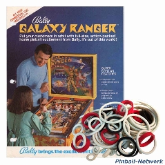 Galaxy Ranger Home Model Gummisortiment