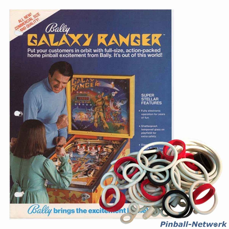 Galaxy Ranger Home Model Gummisortiment