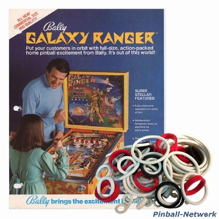 Galaxy Ranger Home Model Gummisortiment