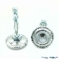 Flipperstellfuß silber
