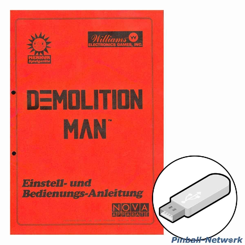 Demolition Man Einstell- und Bedienungs-Anleitung