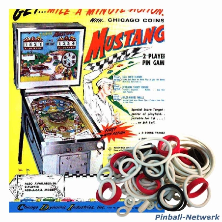 Mustang Chicago Coin Gummisortiment