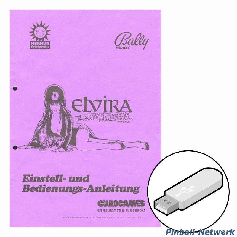 Elvira and the Party Monsters Einstell- und Bedienungs-Anleitung