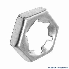 Befestigungsmutter für Flipperknopf-1