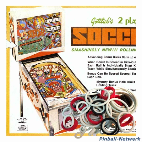 Soccer Gottlieb Gummisortiment