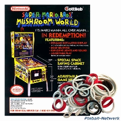 Super Mario Bros. Mushroom World Gummisortiment