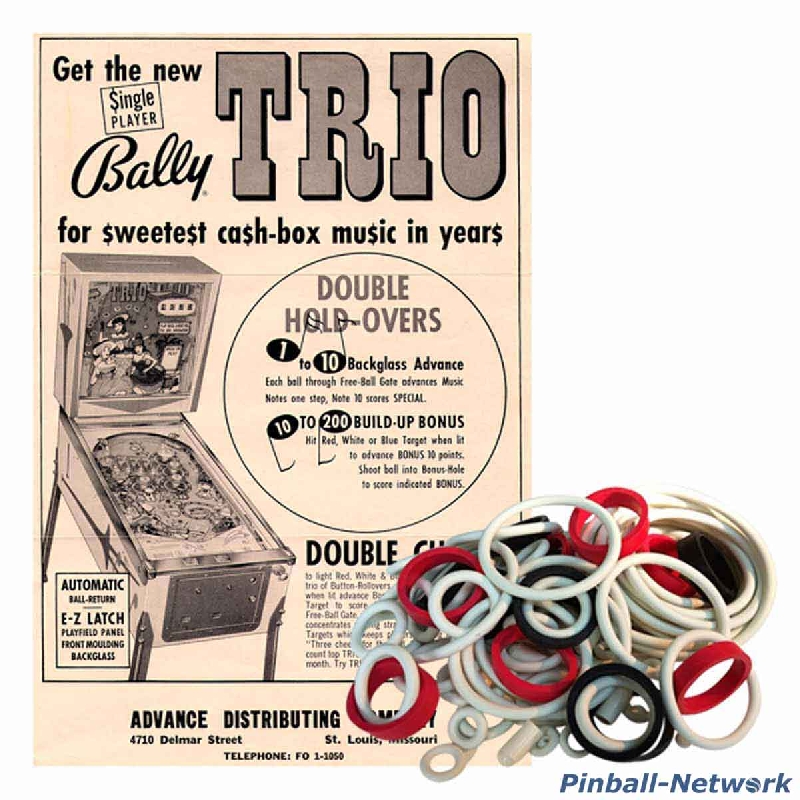 Trio Gummisortiment
