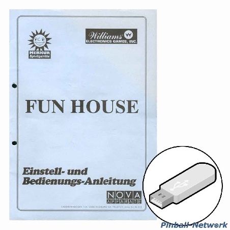 Funhouse Einstell- und Bedienungs-Anleitung