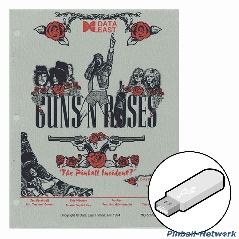 Guns N´ Roses Data East Operations Manual