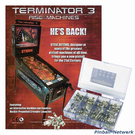 Terminator 3 Sicherungssortiment