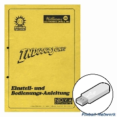 Indiana Jones Williams Einstell- und Bedienungs-Anleitung