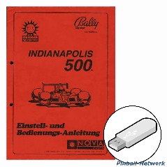 Indianapolis 500 Einstell- und Bedienungs-Anleitung
