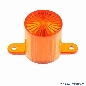 Flasher Dome Screw Cap, amber