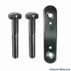 Reparaturset Flipperbein Basic, silber