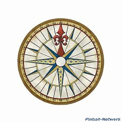 Pirates of the Caribbean Compass Disc Decal