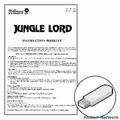 Jungle Lord Operators Handbook