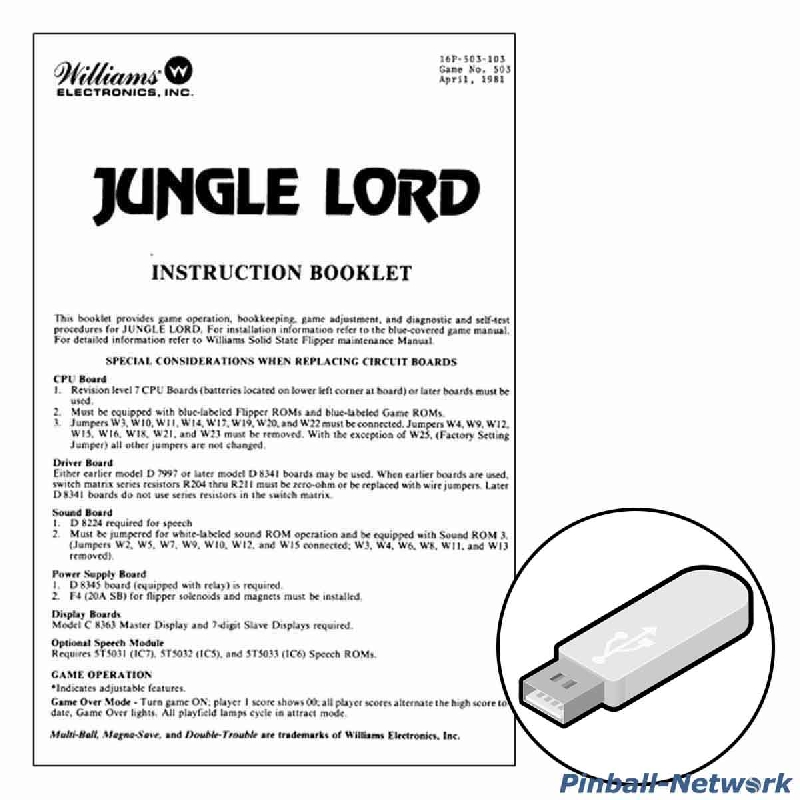 Jungle Lord Operators Handbook
