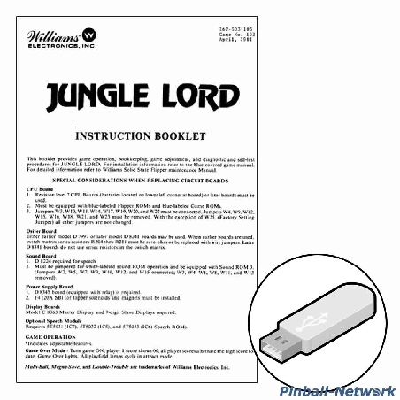 Jungle Lord Operators Handbook
